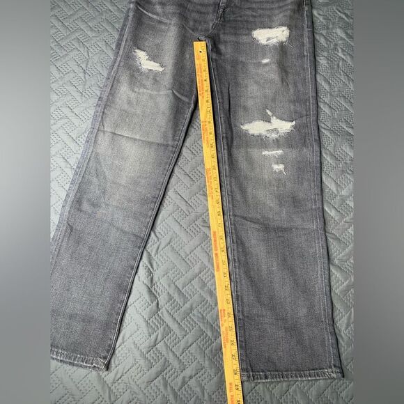 Buffalo David Bitton Men's Distressed Black Jeans - Picture 2 of 8